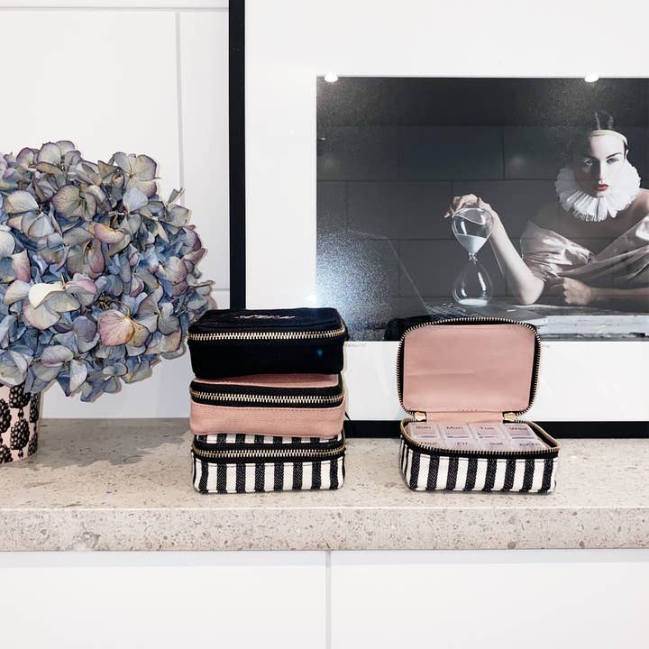 Bag-all Europe - Wholesale Pill Organizer - Pill Box w Daily Insert, S – Black6