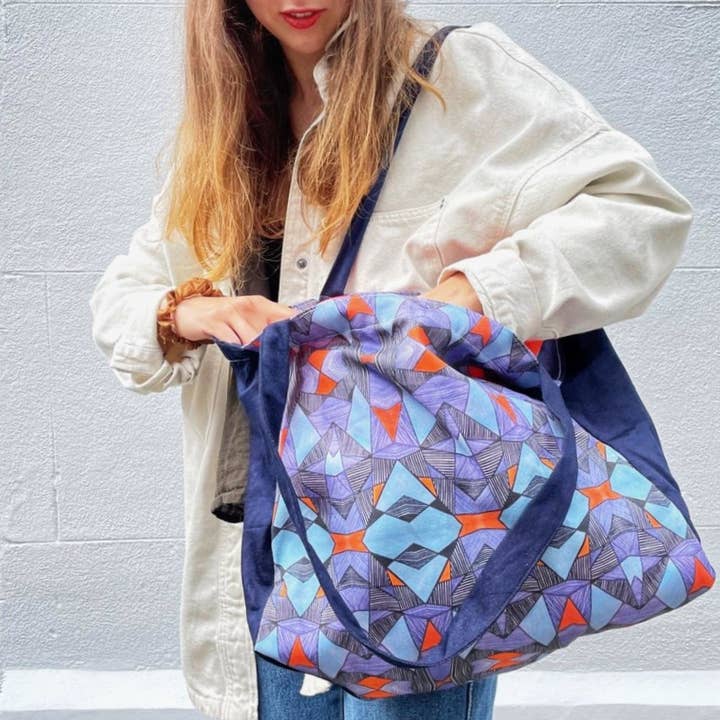 Ilke Usluca Design - Wholesale Tote Bag - Women's - Ocean Tote Bag4