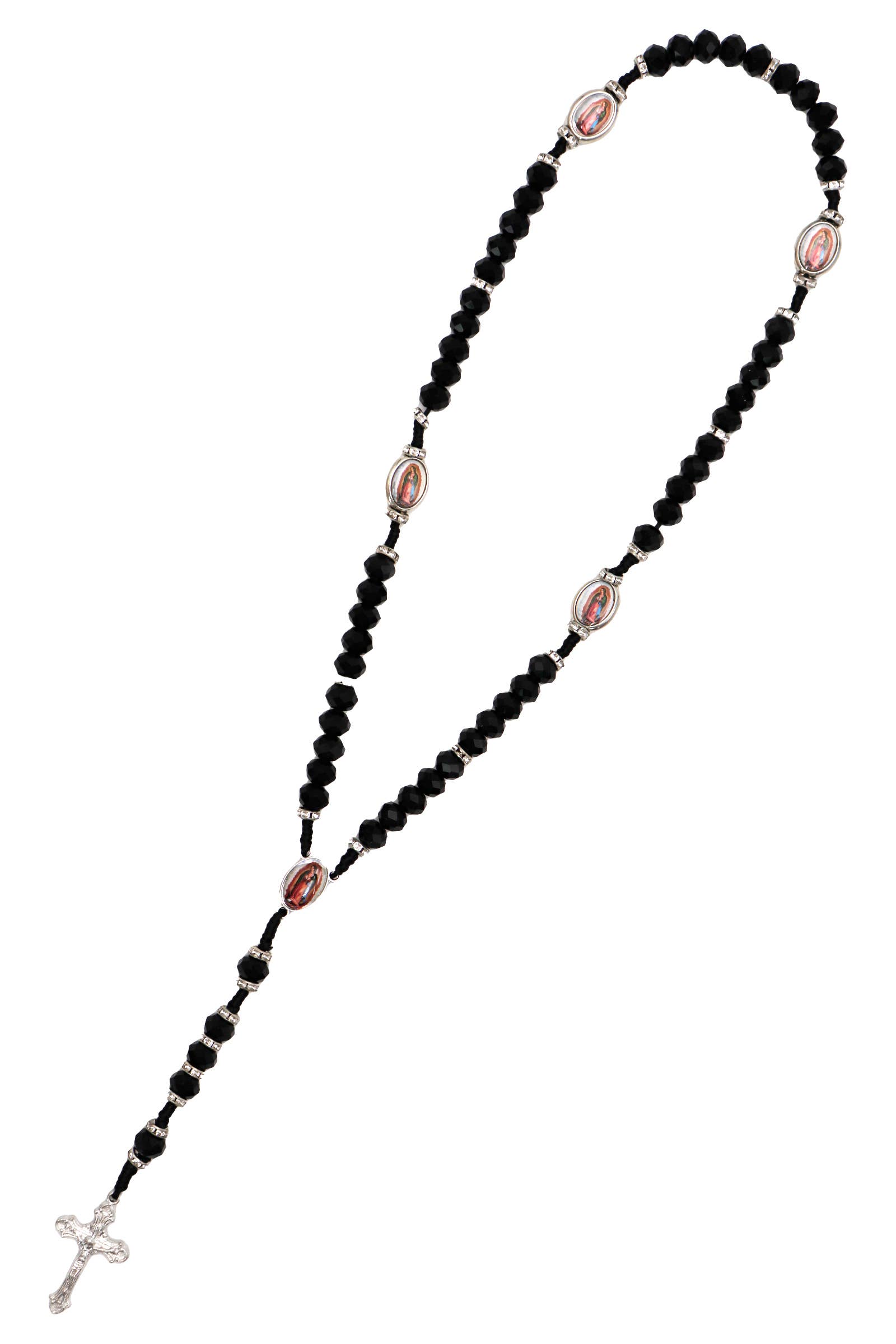 Cap Zone – wholesale Bönehalsband – Cross Ädelsten Bön Pärlor Radband Halsband3