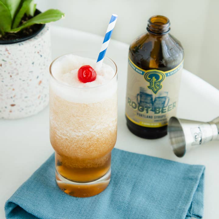 Portland Syrups – wholesale Cocktailmix/-sockerlag – Root Beer Sirap 12oz - cocktail/mocktail dryckesblandare