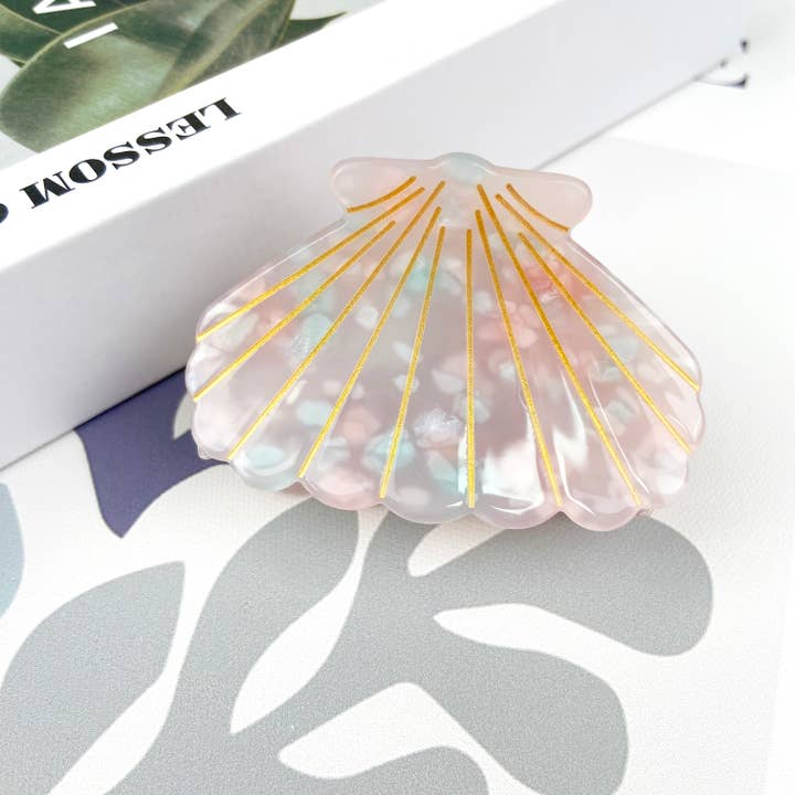 mildstyles - Wholesale Hair Clip - Women's - Scallop hair claw clip