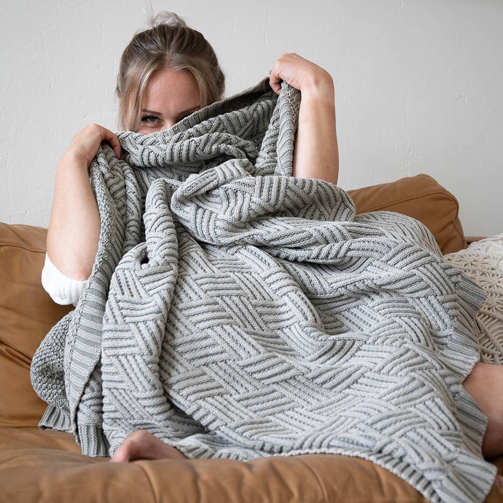 Pink Lemonade – Manta para sofá por atacado – Tijolo lavado - Ash - cobertor 100% algodão1