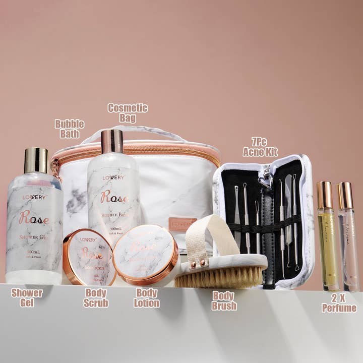 Lovery - Wholesale Bath & Body Set - Valentines Day Gifts For Her, Mom, Women, Girls, Teens