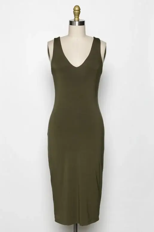 Final Touch - Wholesale Dress - Women's - Double Layer Bodycon Dress - D1600310