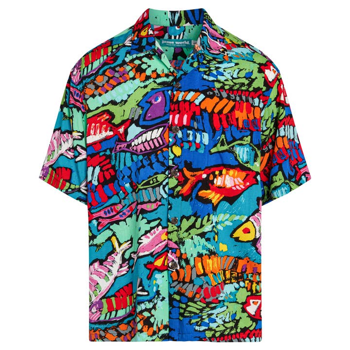 JAMS World - Wholesale Shirt - Men's - Big Men's Retro Shirt - Reef