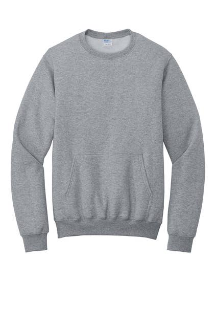 Print The Dream – Großhandel Sweatshirt – Herren – Port & Company® Core Fleece Crewneck Sweatshirt mit Tasche