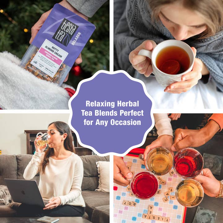 Tiesta Tea Company - Wholesale Loose tea - Nutty Almond Cream - Cinnamon Almond Herbal Tea19