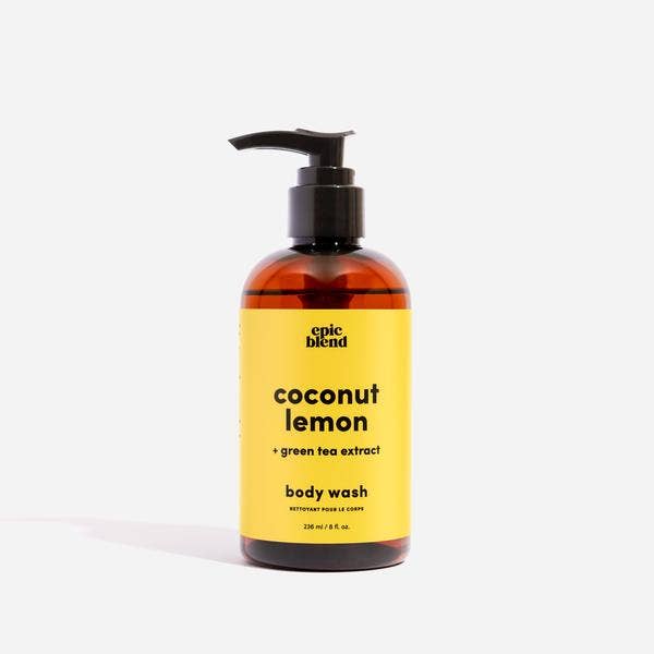 Coconut Lemon Body Wash Vegan for wholesale by Epic Blend