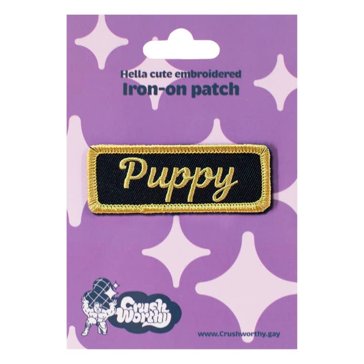 Puppy Patch (Yellow) for wholesale by Crushworthy