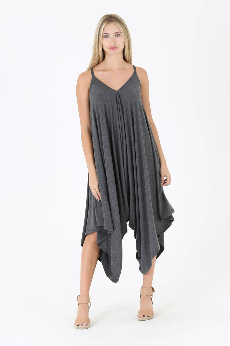 ANGIE – Macacão - Mulher por atacado – Macacão Harem de Tricô X5099-ASIS11