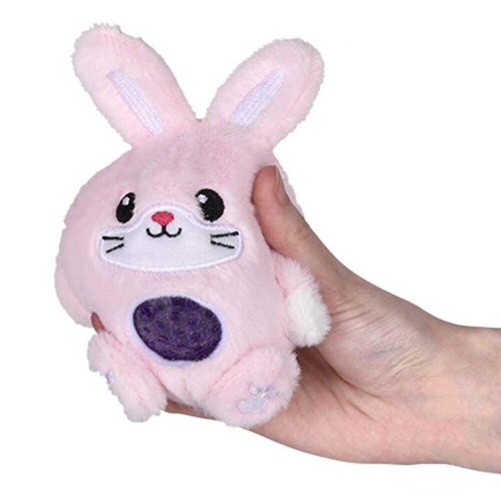 Pagdee Kids Juniors - Venta al por mayor Peluche - Niños y bebés - Conejito de Peluche con Cuentas Apretables - Variado