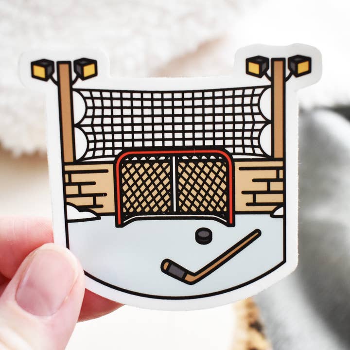 Autocollant pour patinoire pour la vente par Wild North Co
