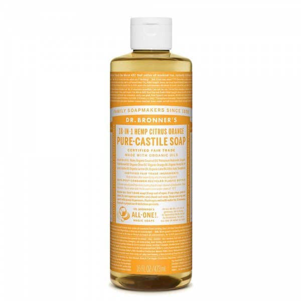 Dr. Bronner's Citrus Castile Flytande Tvål 475 ml för wholesale av mOrganics Beauty