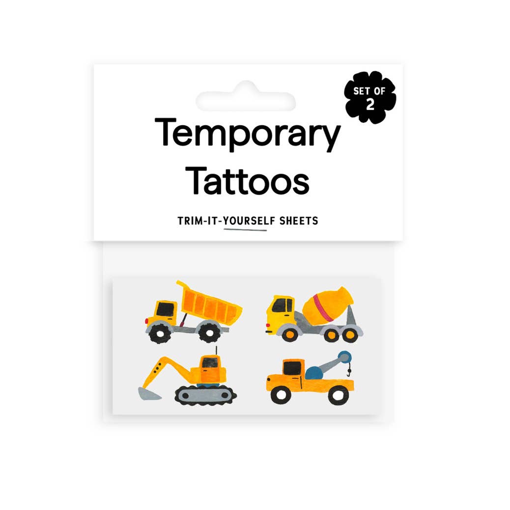 Saint Tattoos - Vendita all'ingrosso Tatuaggio temporaneo - Bambini - Tatuaggi temporanei Construction Crew3
