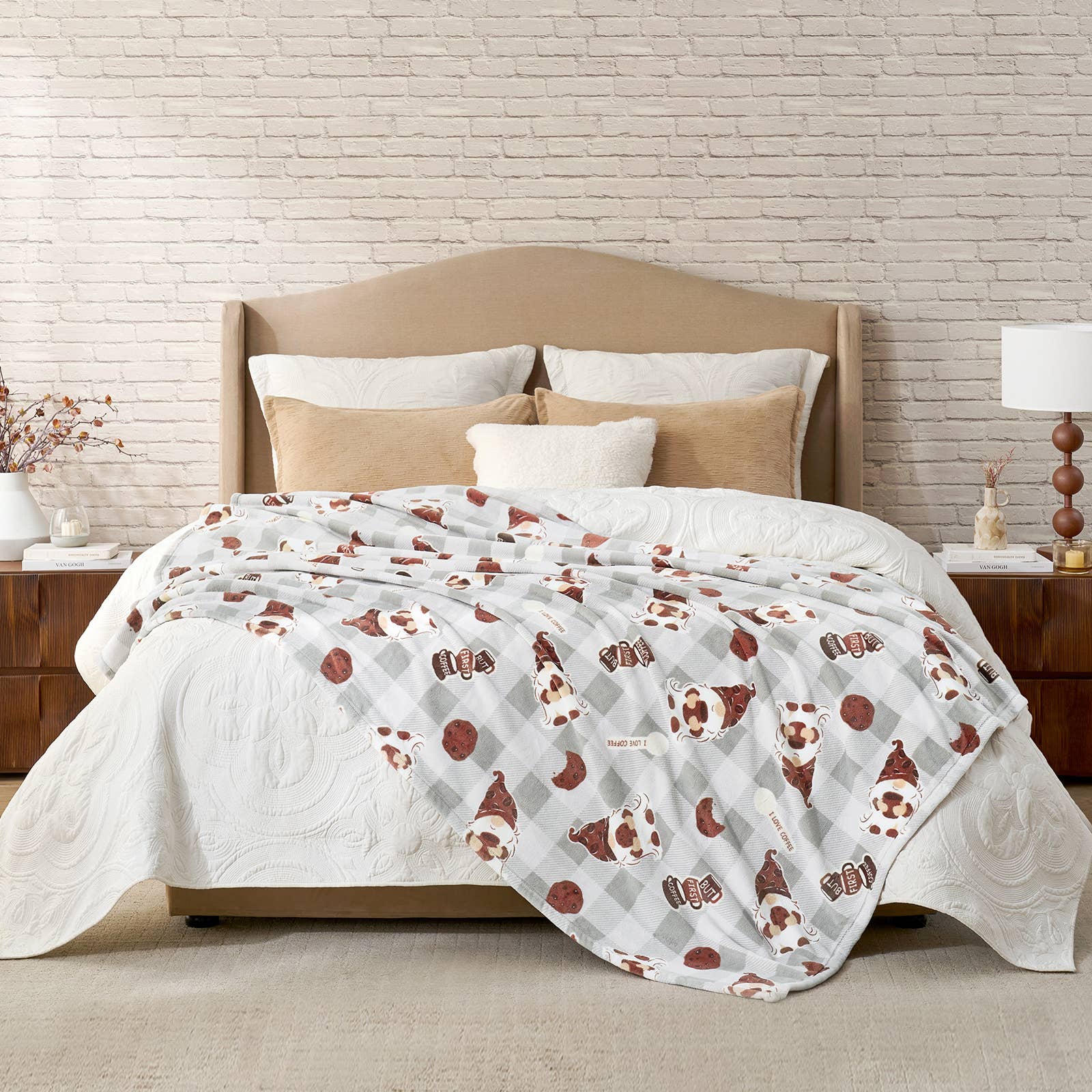 DreamValley - Wholesale Throw Blanket - CB Gnome Christmas Throw Blanket, 50*60"26