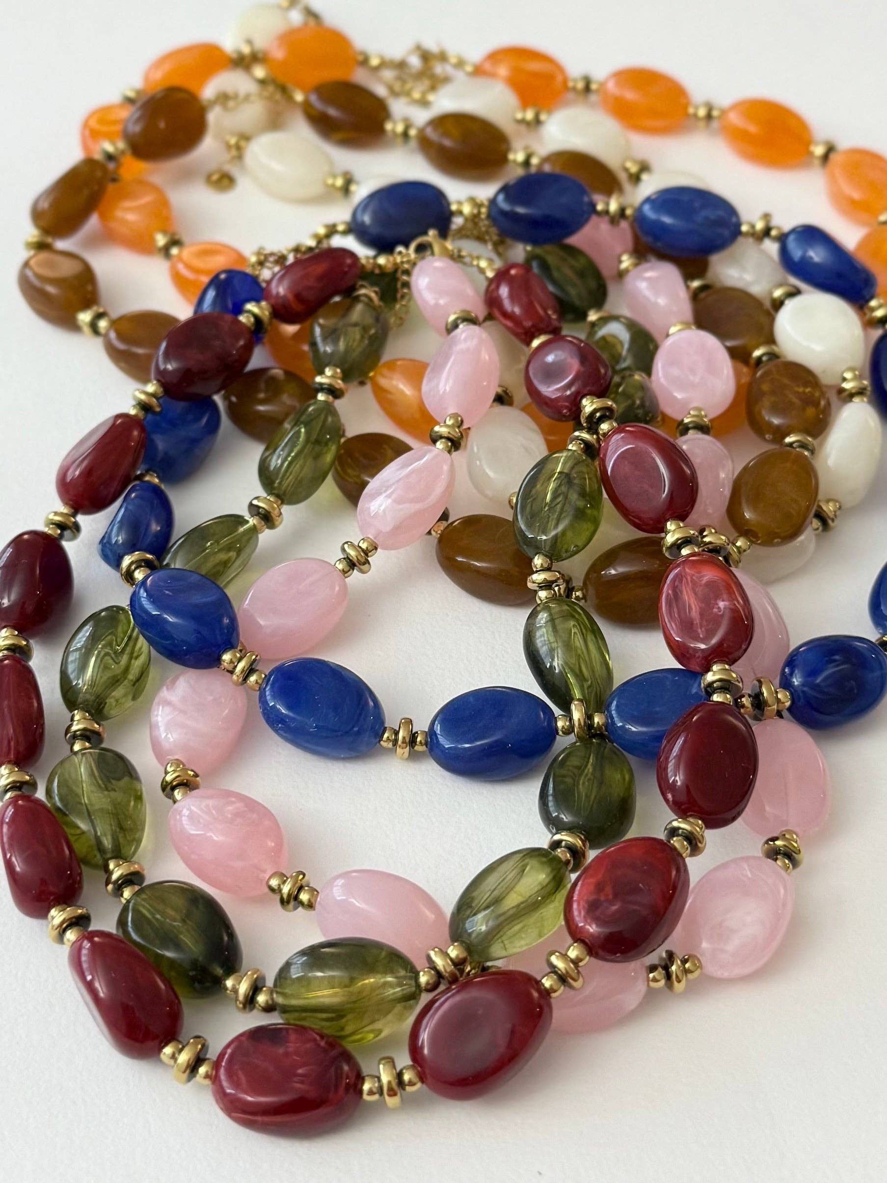 A.B. Paris - Wholesale Beaded/Pearl Necklace - Java - 7 colors35