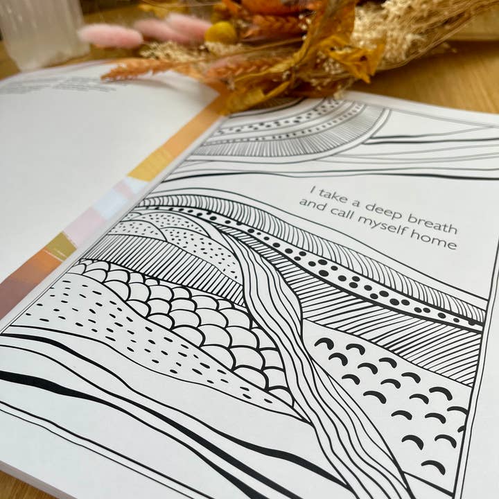 Feel the Glow - Vente Livre de coloriage – adulte - Cahier d'activités sur les soins personnels2