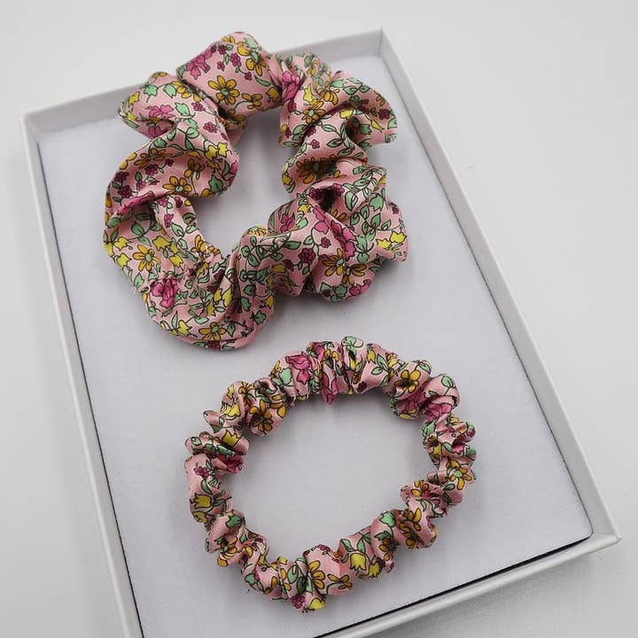Grace James Online - Wholesale Scrunchie - Women's - Liberty London Silk Scrunchies Emilia’s Bloom