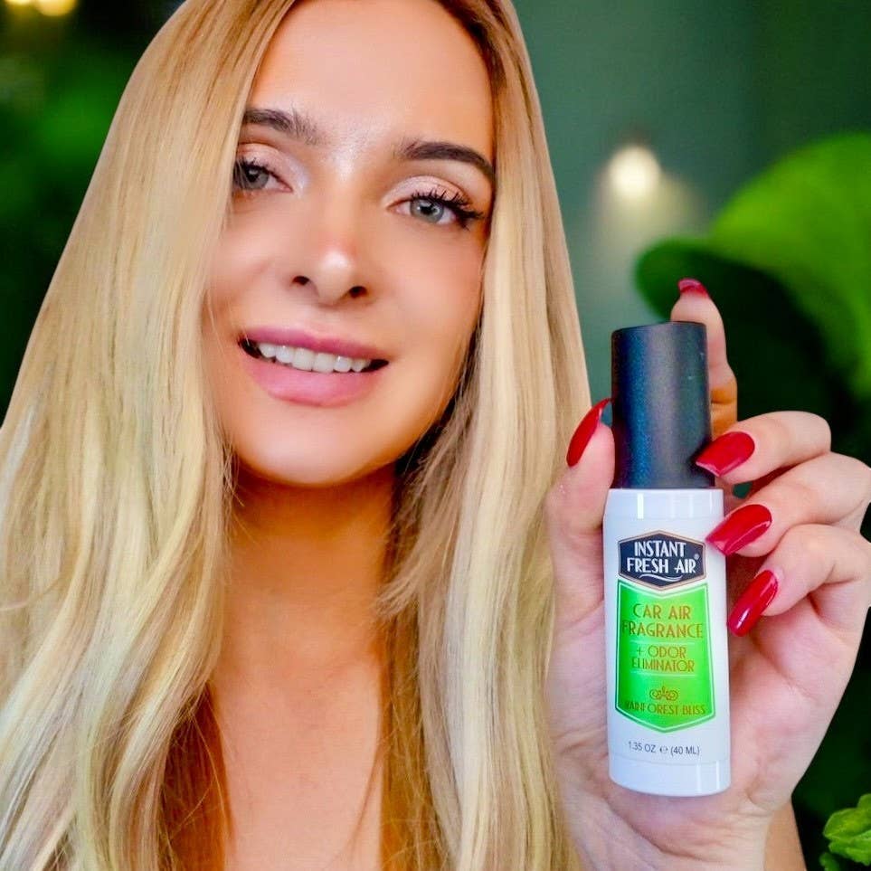 Instant Fresh Air - Wholesale Car Freshener - Unisex - Car Air, Rainforest Bliss, 1.35 Oz (40 Ml).  -Display5