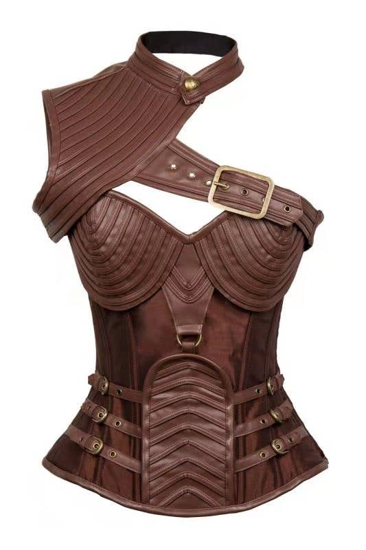 Western Fashion - Wholesale Corset - Women's - Steampunk corset with cape1