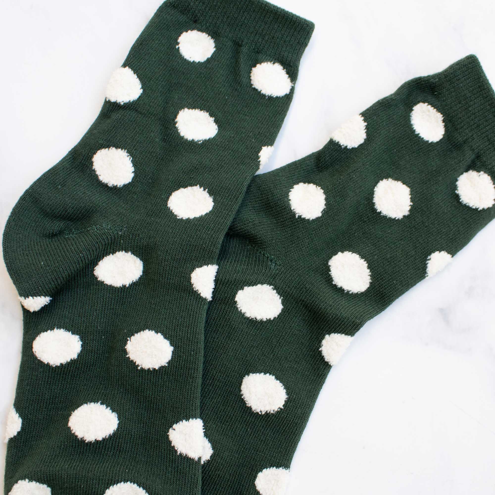 Tiepology - Wholesale Socks - Women's - Women's Polka Dots Puff Casual Socks13
