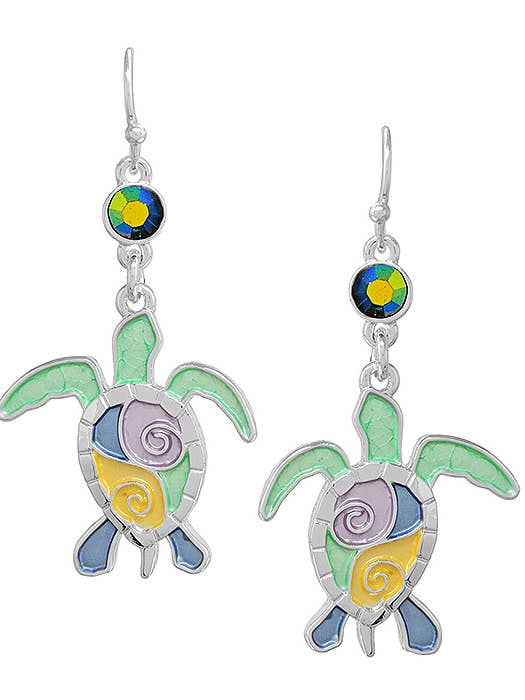 ( U502 ) SEALIFE THEME EARRING for wholesale by Jewelry Max