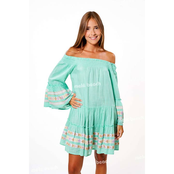 ABITO CORTO KELONIA 35224 per la vendita all'ingrosso da parte di Mele Beach