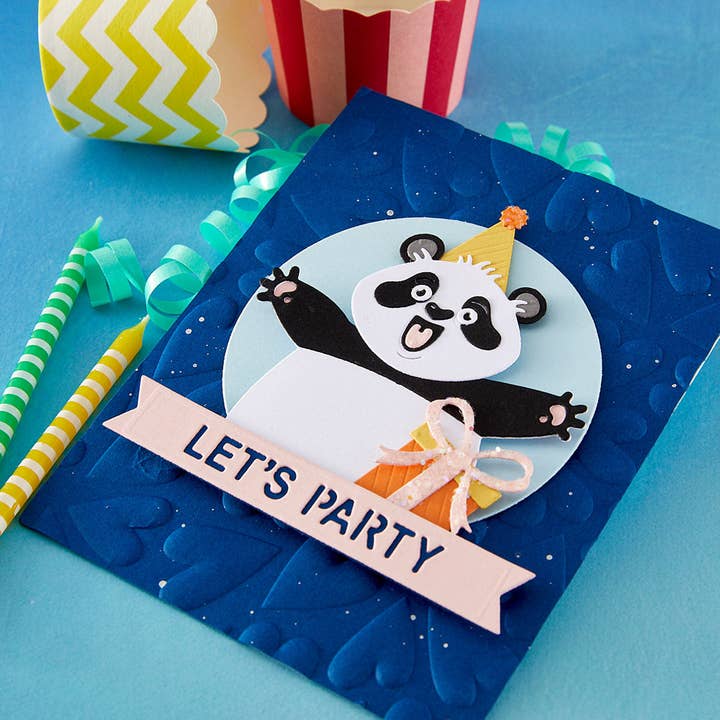 Puffy Hearts 3D Embossing Folder by Simon Hurley for wholesale by Hero Arts + Spellbinders Wholesale