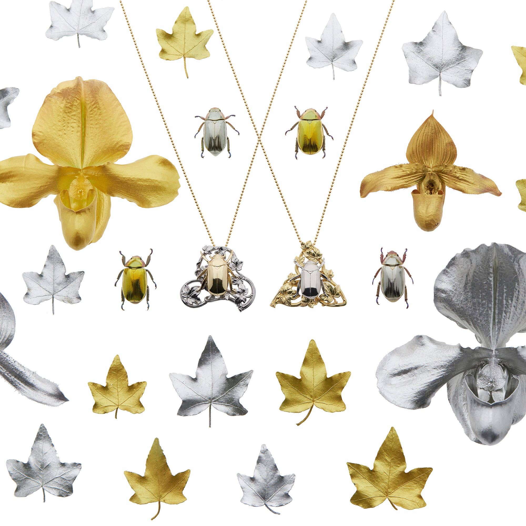 Vermilion Collection - Wholesale Lapel Pin/Button - daparo 3D Copper Pins "Jewel Scarabs"13