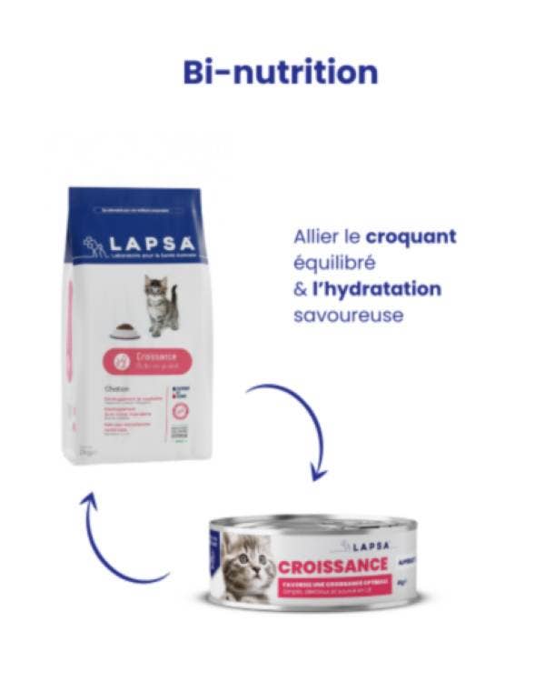 LAPSA - Wholesale Pet Food - Cat - Lapsa - Kitten Growth Mousse - Chicken - 24x85g5