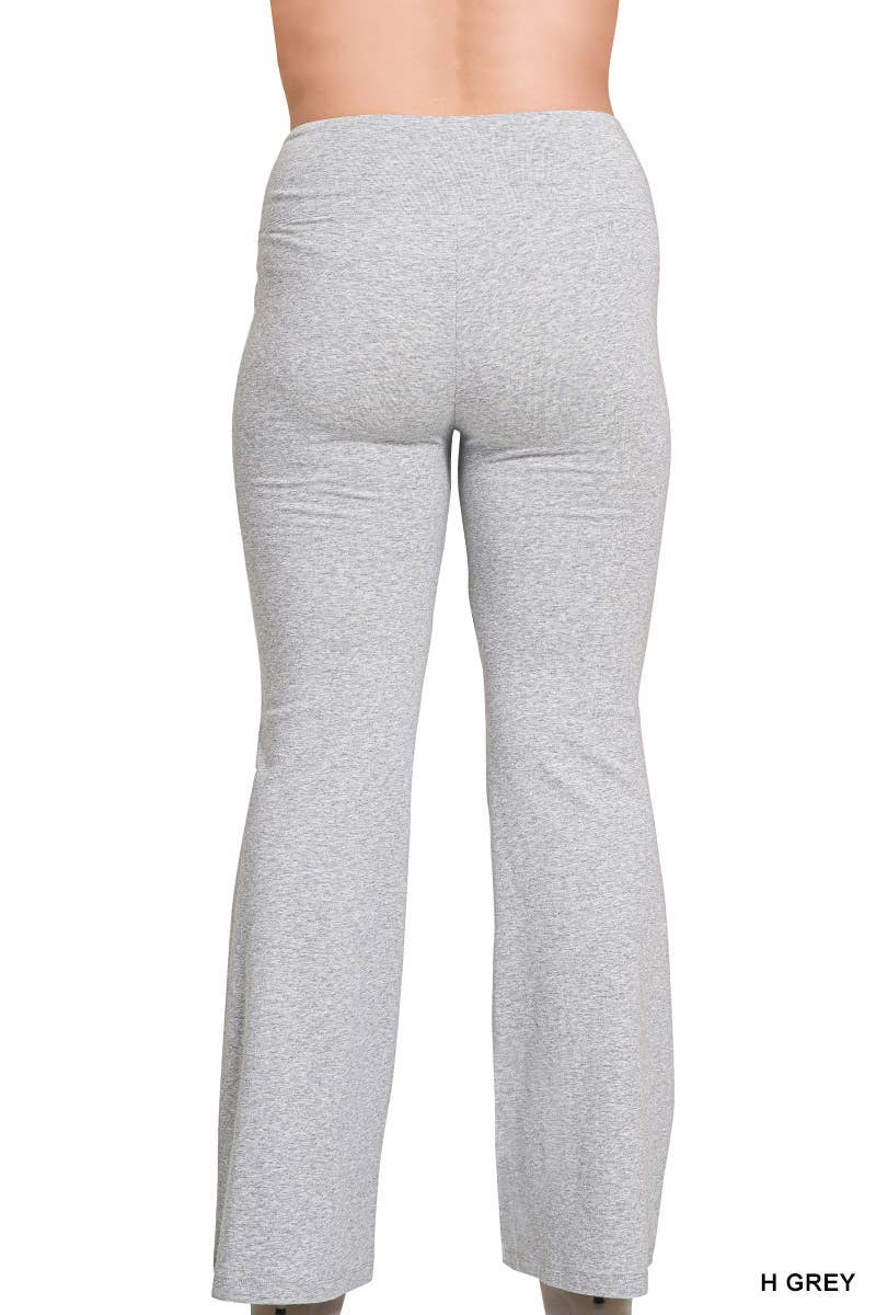 Vanilla Monkey - Wholesale Athletic Pants - Women's - Plus Wide Waistband Yoga Flare Pants5