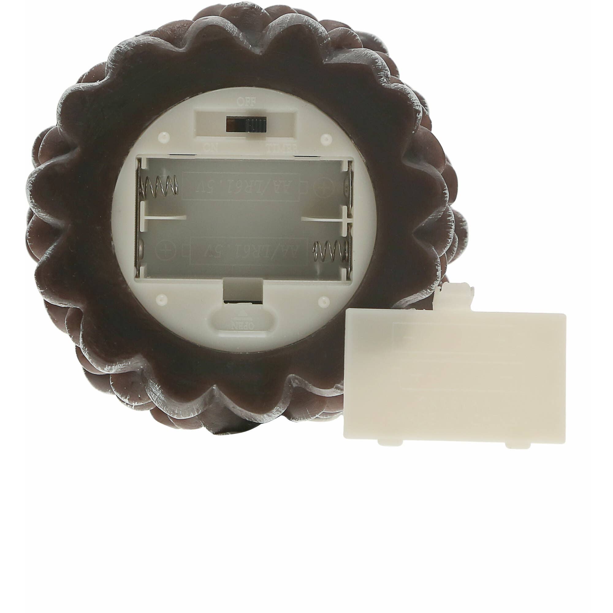 Pavilion - Vente Bougie sans flamme - Bougie LED en forme de pomme de pin de 13 cm avec flamme réaliste7