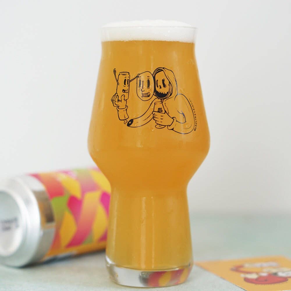 The Craft Diaries - Wholesale Bierglas/pul - Craft Beer glas - Craft Master met glimlach1