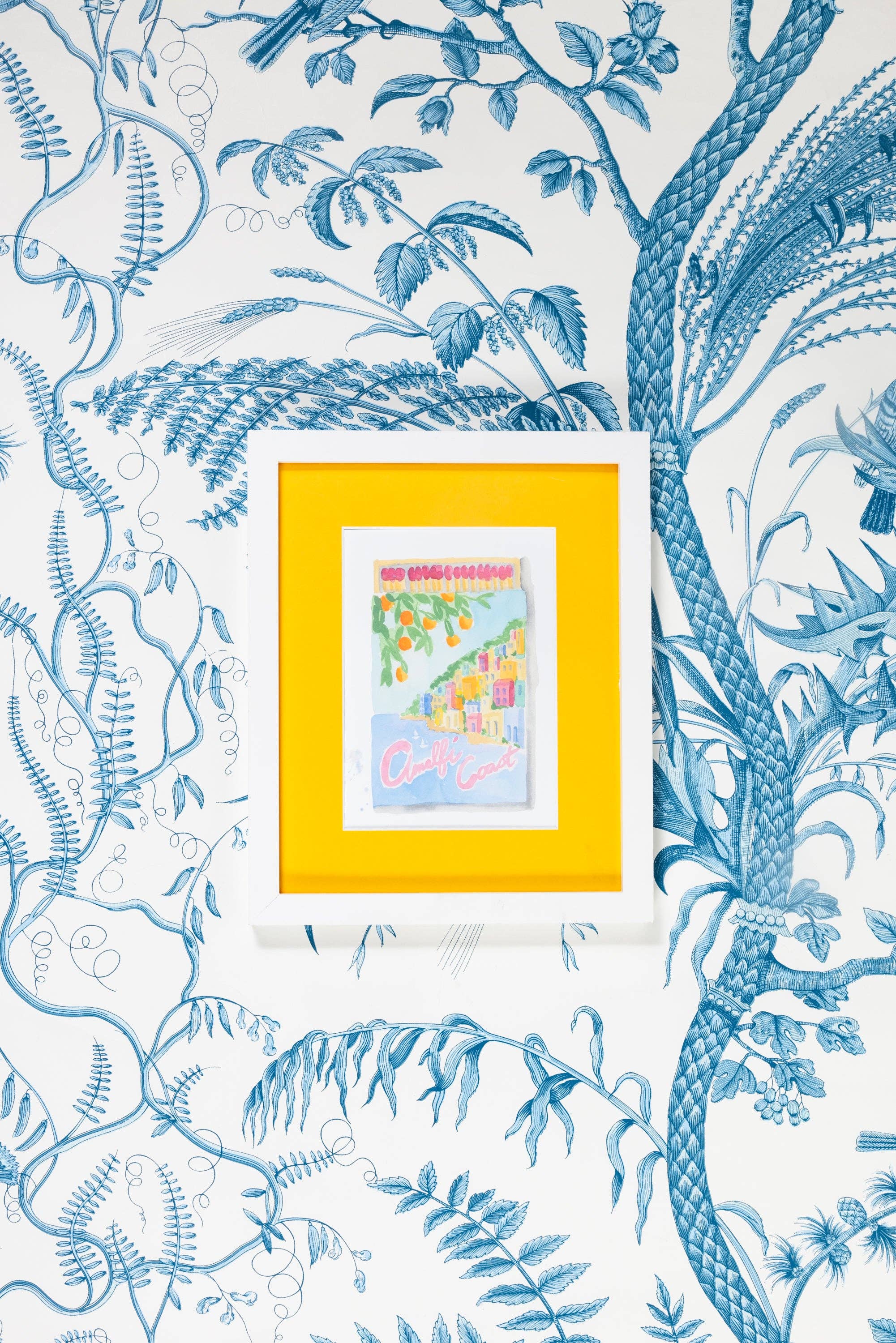 Furbish Studio - Wholesale Art Print - Amalfi Coast Matchbook Art Print1