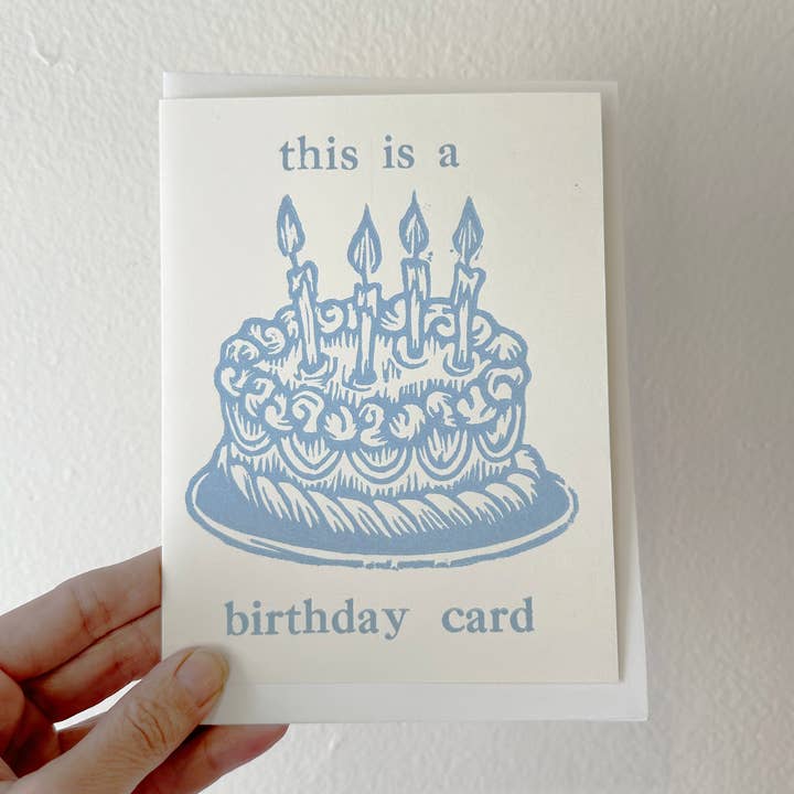This is A Birthday Card for wholesale by Horse & Hare