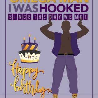 Culture Greetings - Wholesale Birthday Card - My Omega Man