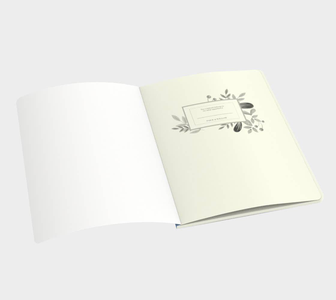 Paige & Willow - Wholesale Notebook - Pineapples Notebook1