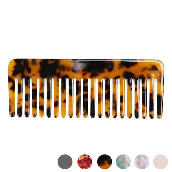 ACCITY - Wholesale Hair Brush/Comb - TORTOISESHELL ACETATE COMB HAIR ACCESSORY_CWAHA41776