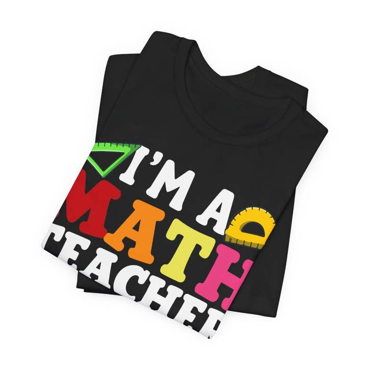 L&L T-Shirt Company - Wholesale Screen Printed T-Shirt - Unisex - Unisex - I Am A Math Teacher5
