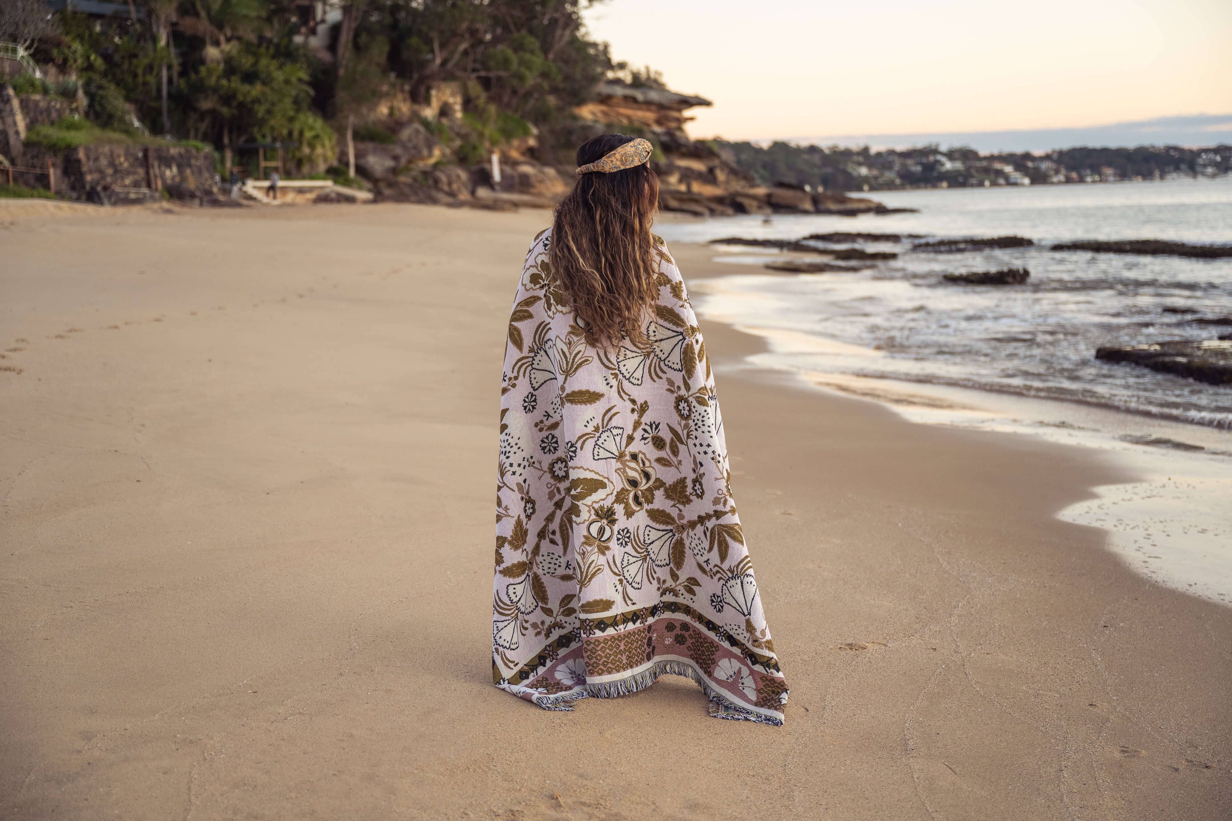 HENDEER - Wholesale Picnic Blanket - 'Eleanor Rigby' Woven Picnic Rug/Throw10