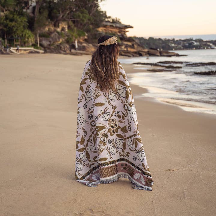 HENDEER - Wholesale Picnic Blanket - 'Eleanor Rigby' Woven Picnic Rug/Throw10