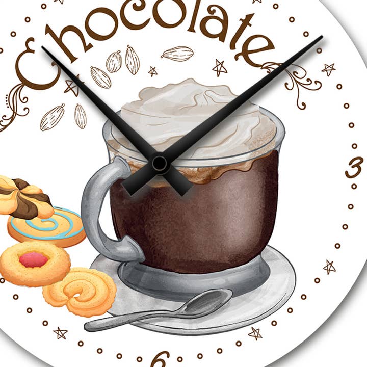 Collection Petit-déjeuner - Chocolat avec Crème - Blanc pour la vente par Giallobus