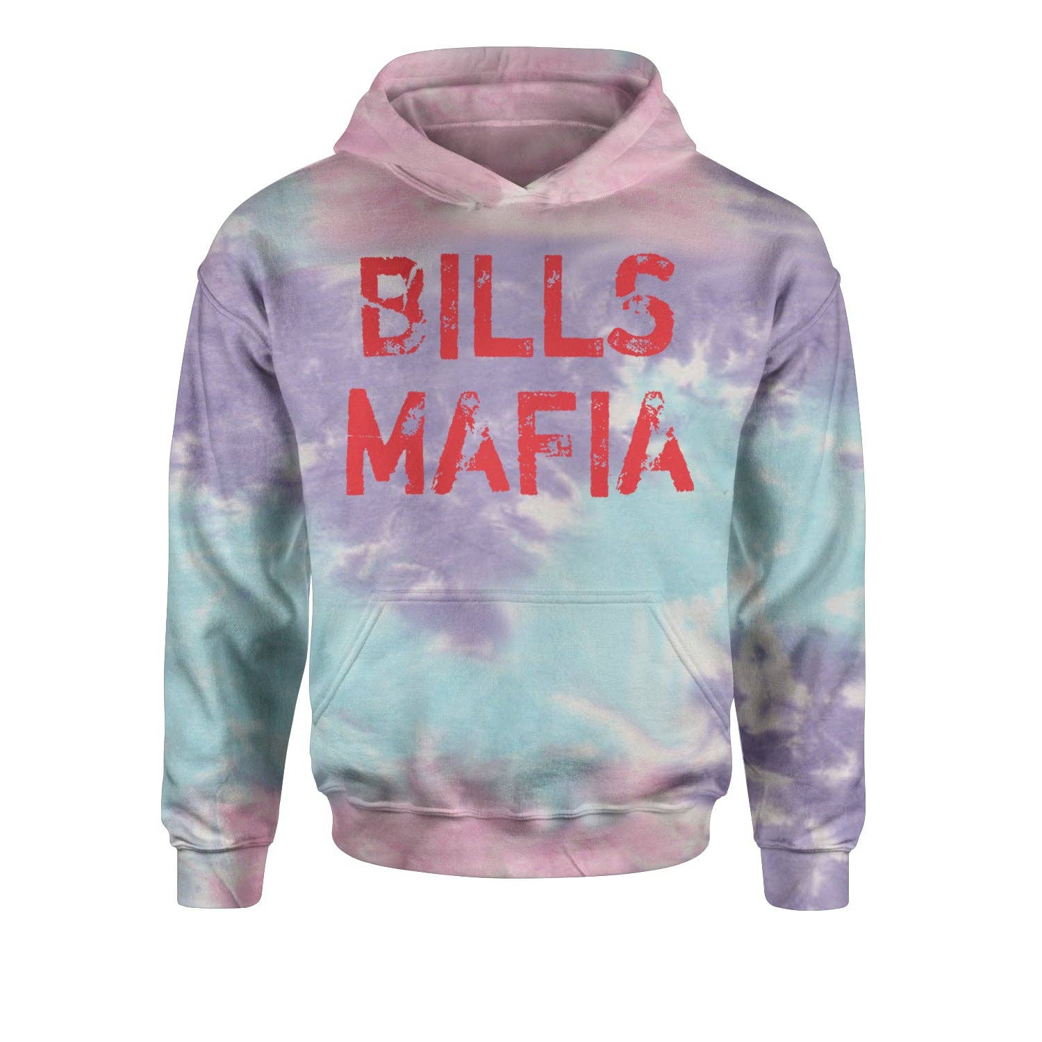 Expression Tees - Wholesale Hoodie - Kids - Distressed Bills Mafia Football Youth-Sized Hoodie6