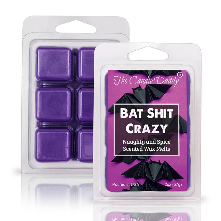 The Candle Daddy - Wholesale Wax Melt - BAT SHIT CRAZY - NAUGHTY AND SPICE SCENTED WAX MELT