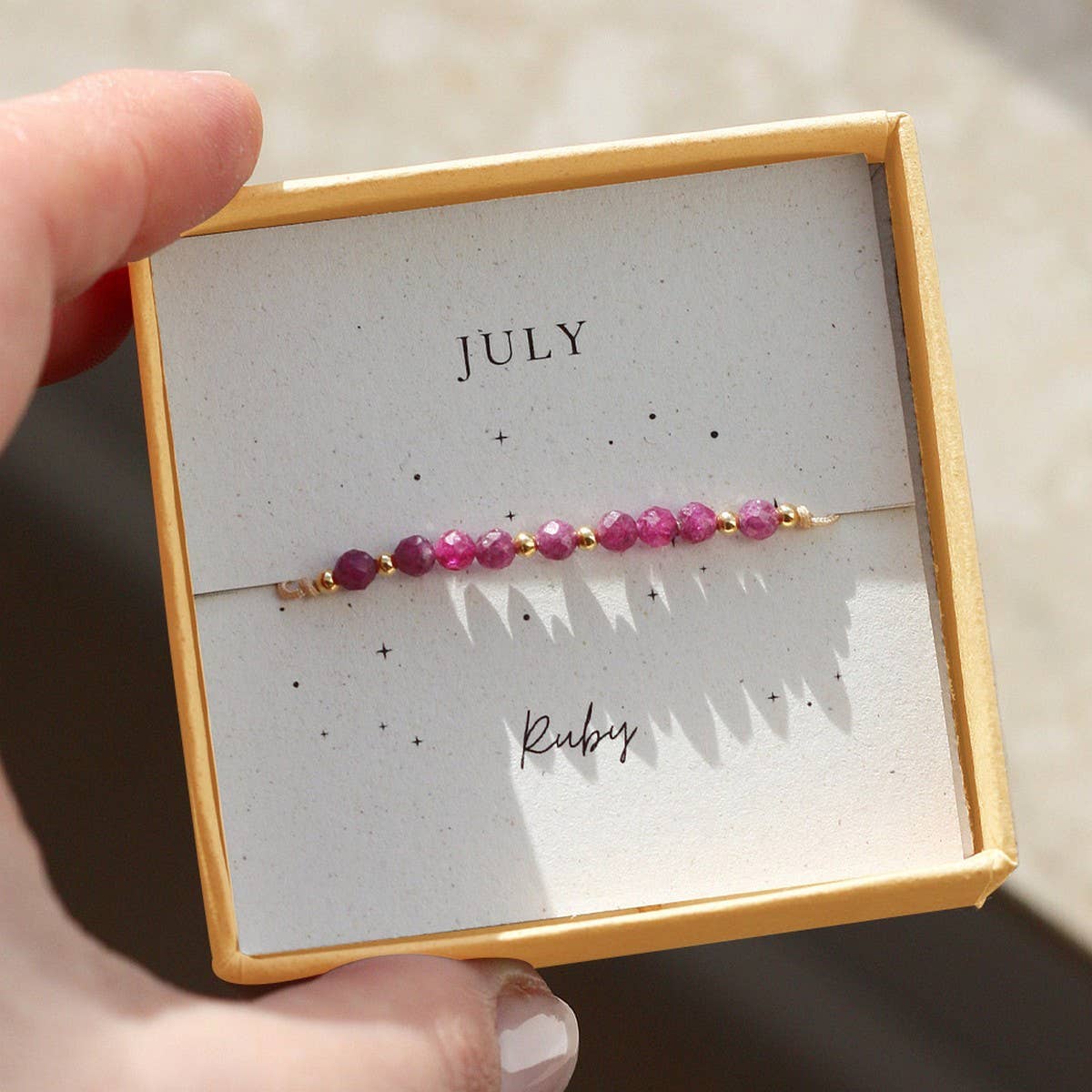 ACCITY - Wholesale Beaded Bracelet - HANDMADE SEMI-PRECIOUS STONE BEADED BRACELET_CWAB463015