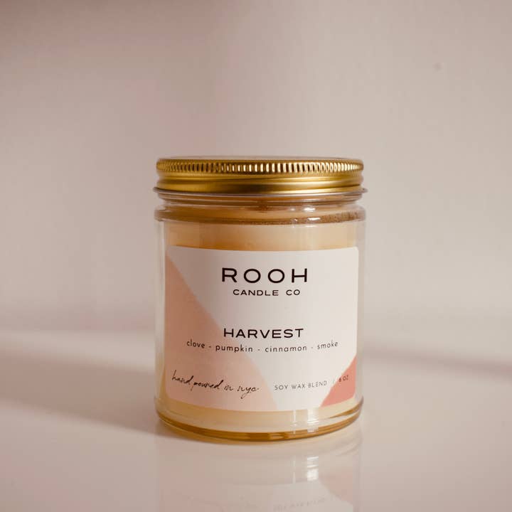 Harvest for wholesale by Rooh Candle Co