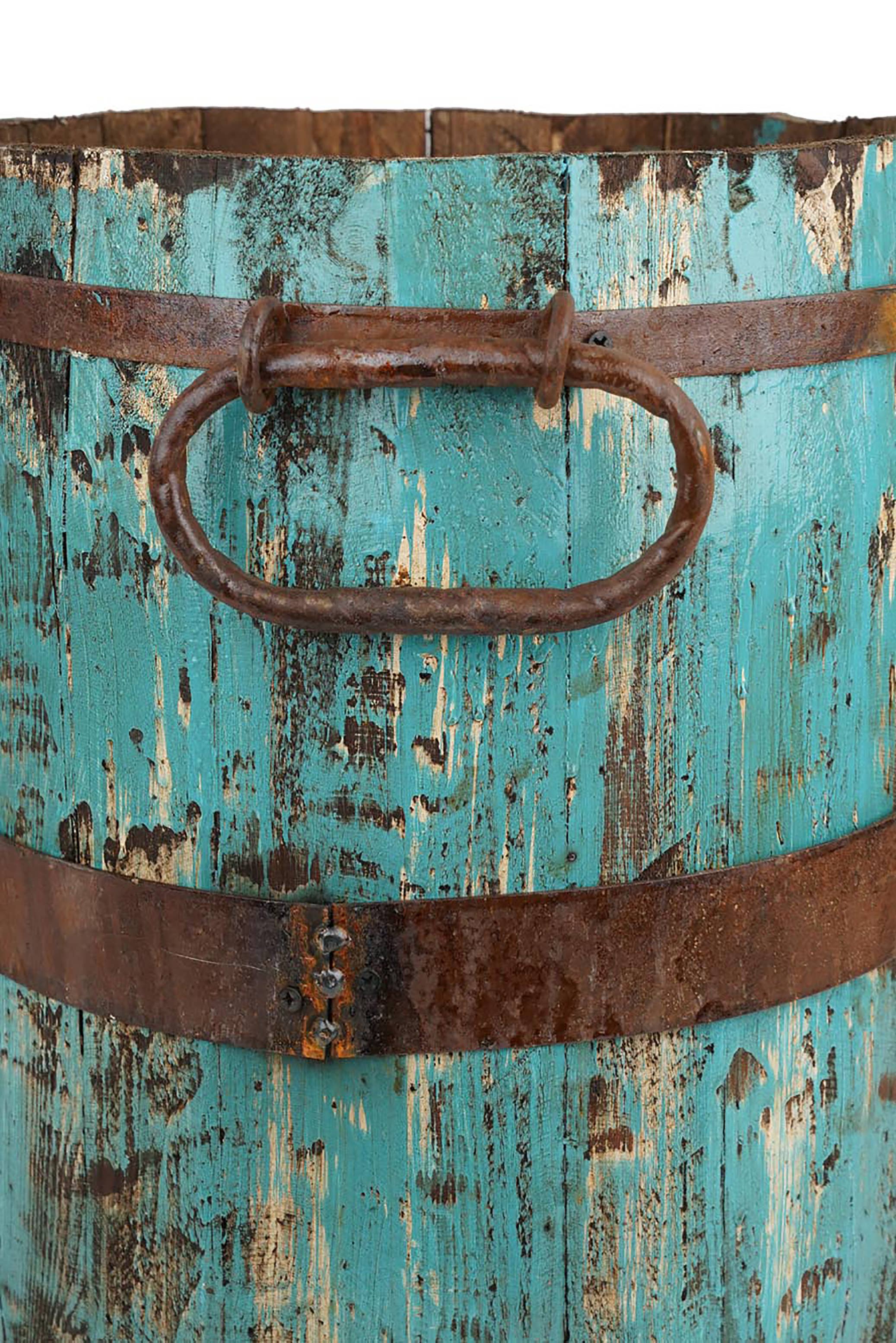 My Amigos Imports – wholesale Spannar och hinkar – Rustik dekorationstråg i trä, 38 x 46 cm, stor, handgjord, lantlig stil5