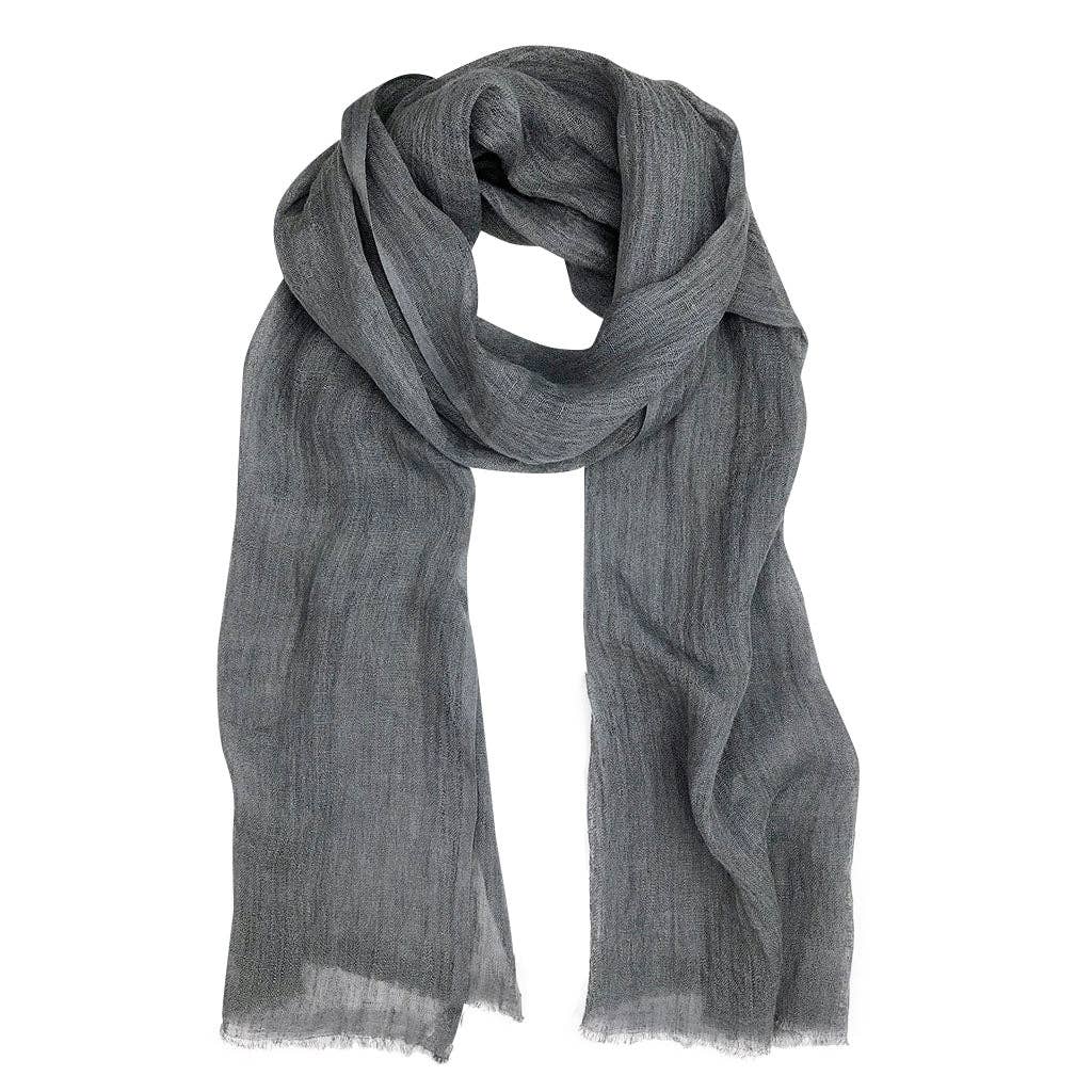 SLATE + SALT – wholesale Scarf – Women's – Gauze Linen Scarf0
