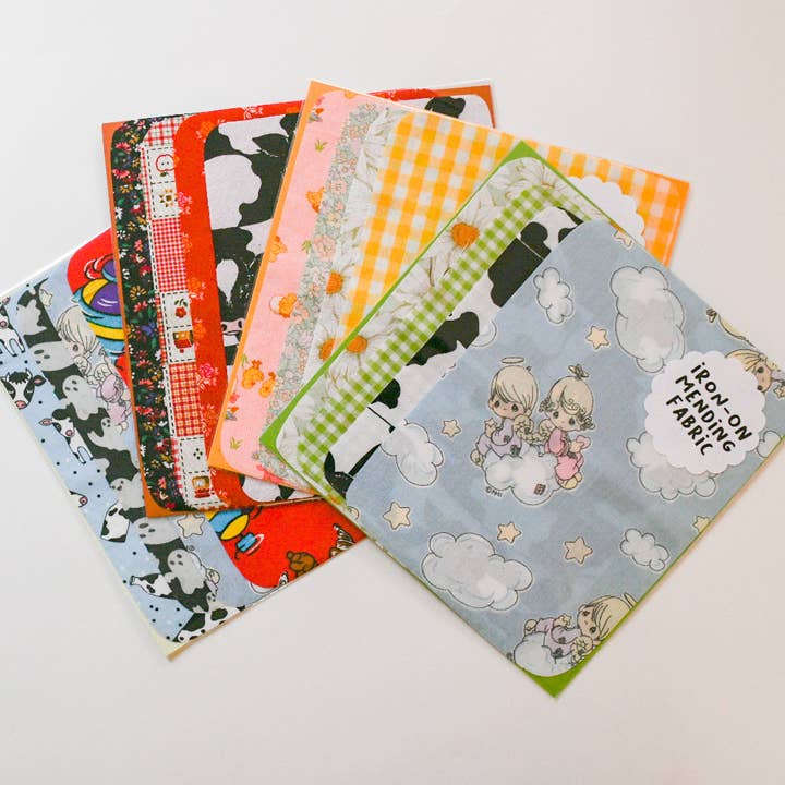 Make & Mend - Wholesale Patch - Iron-On Mending Patch Pack