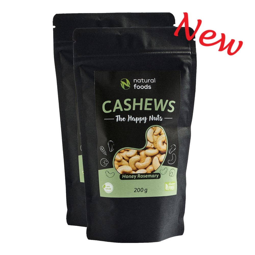 Natfoods GmbH - Wholesale Nuts - Honey Rosemary Cashews 2x200g0